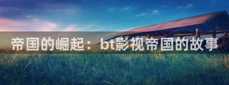 南瓜江蘇：帝國的崛起：bt影視帝國的故事
